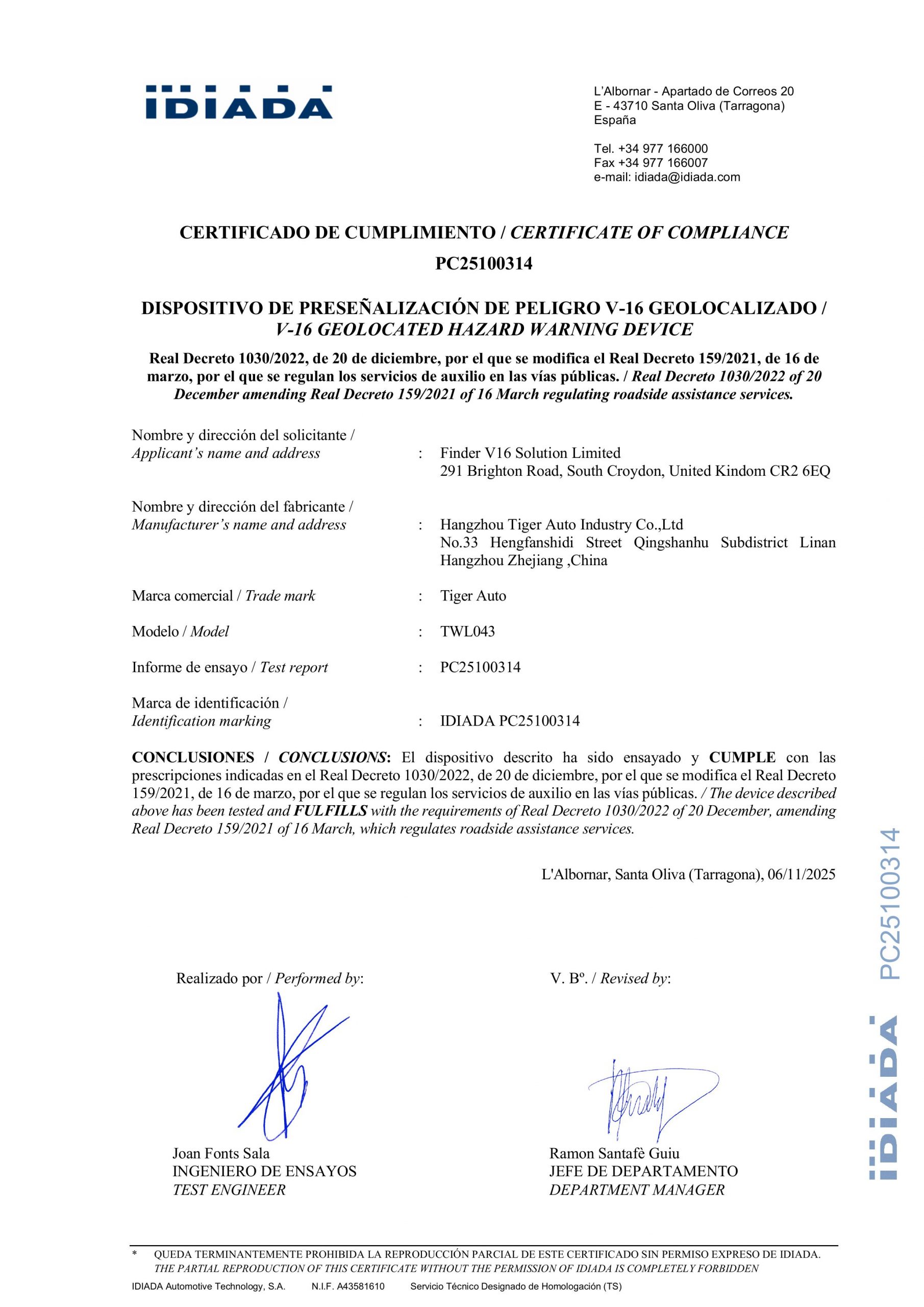 Baliza V16 Geolocalizada Homologada IDIADA - Image 6