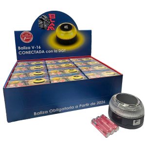 Expositor baliza V16 CONECTADA BLAM 12UD.