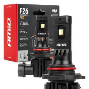 Kit LED Serie F26 PRO LumiTec LIMITED +130% DUO FULL CANBUS HB3 12V 24V AMIO